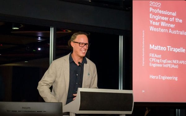 2022 Engineers Australia Excellence Awards WA Finalist