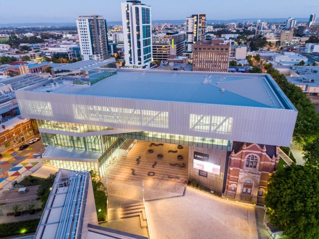 WA Museum Boola Bardip has been shortlisted in the Australian Institute of Architects awards 2021