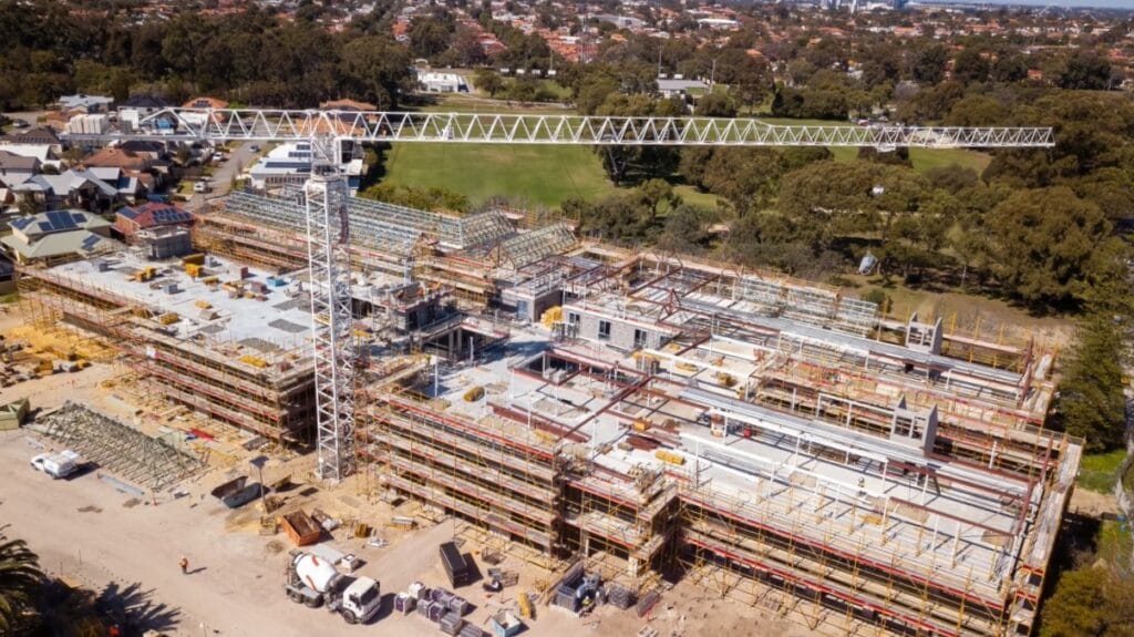 Structural works are almost completed at The Village, Brightwater – Inglewood