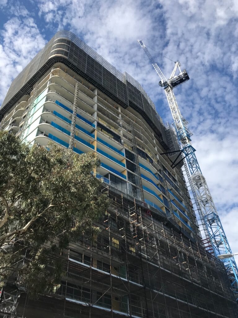 ONE Subiaco: main tower to be structurally completed very soon