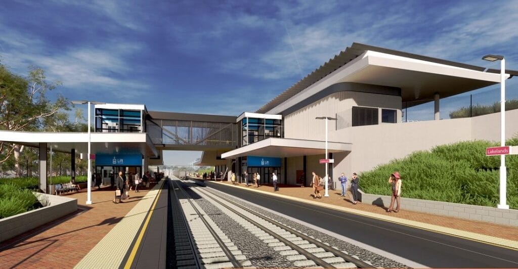 Lakelands Train Station – Pedestrian Overpass