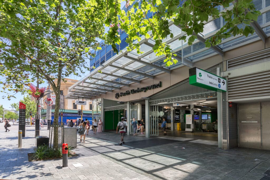 Perth Underground Train Station