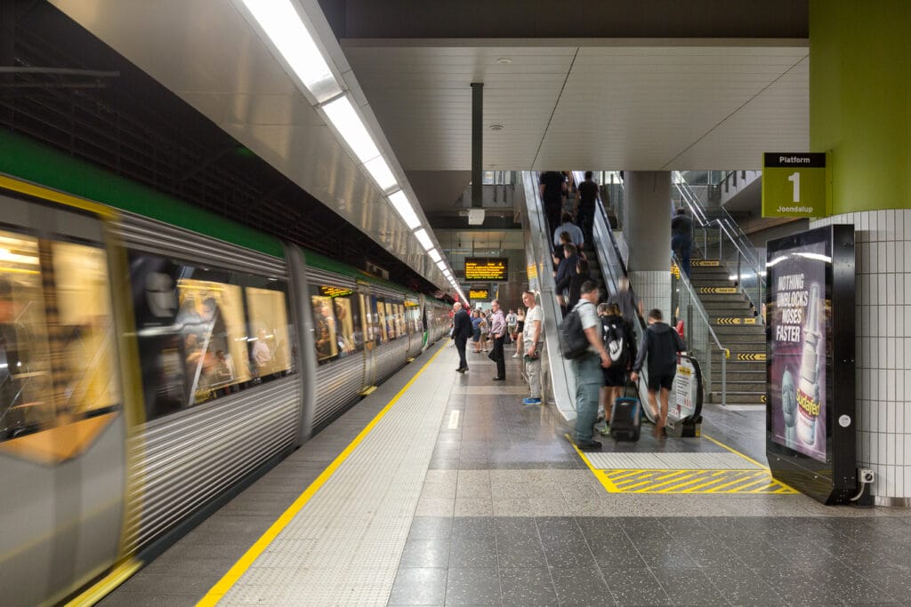Perth Underground Train Station
