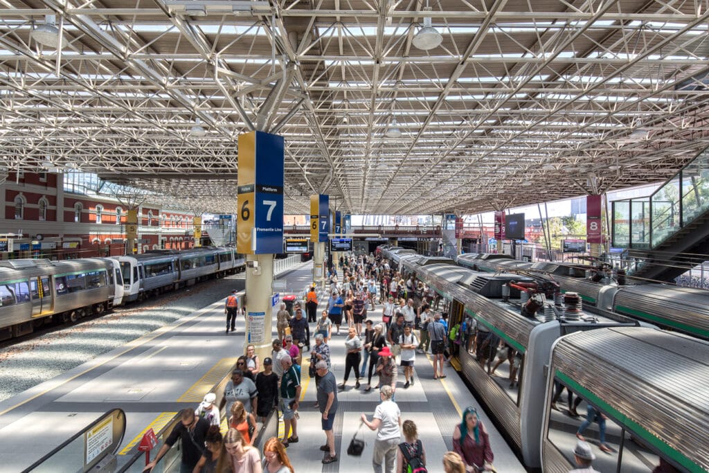 Perth Underground Train Station