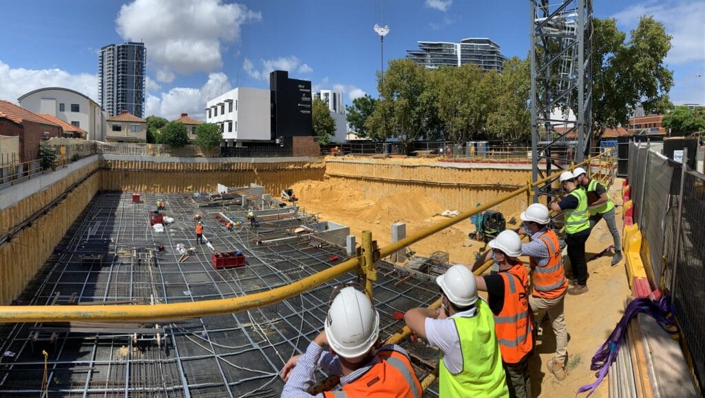 Forbes Residences – First suspended slab poured