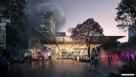 Woolloongabba Station Canopy