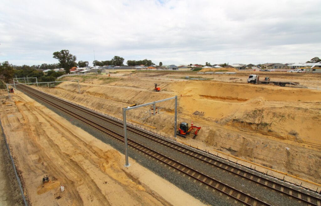 Lakelands train station: construction works underway